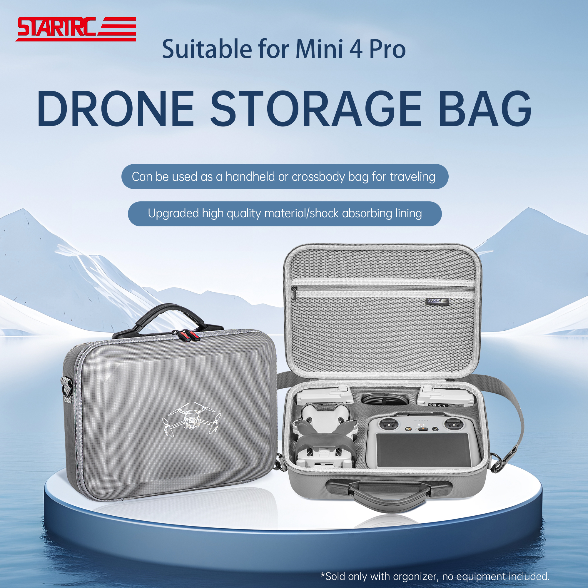 Rc Helicopter Bag - Mini 4 Pro Carrying Case, Travel