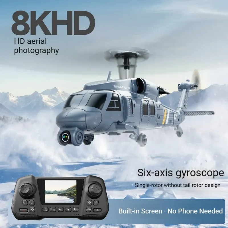 L2-DORN RC Apache Helicopter 8 - Rc Helicopter Single Rotor reseña y precio