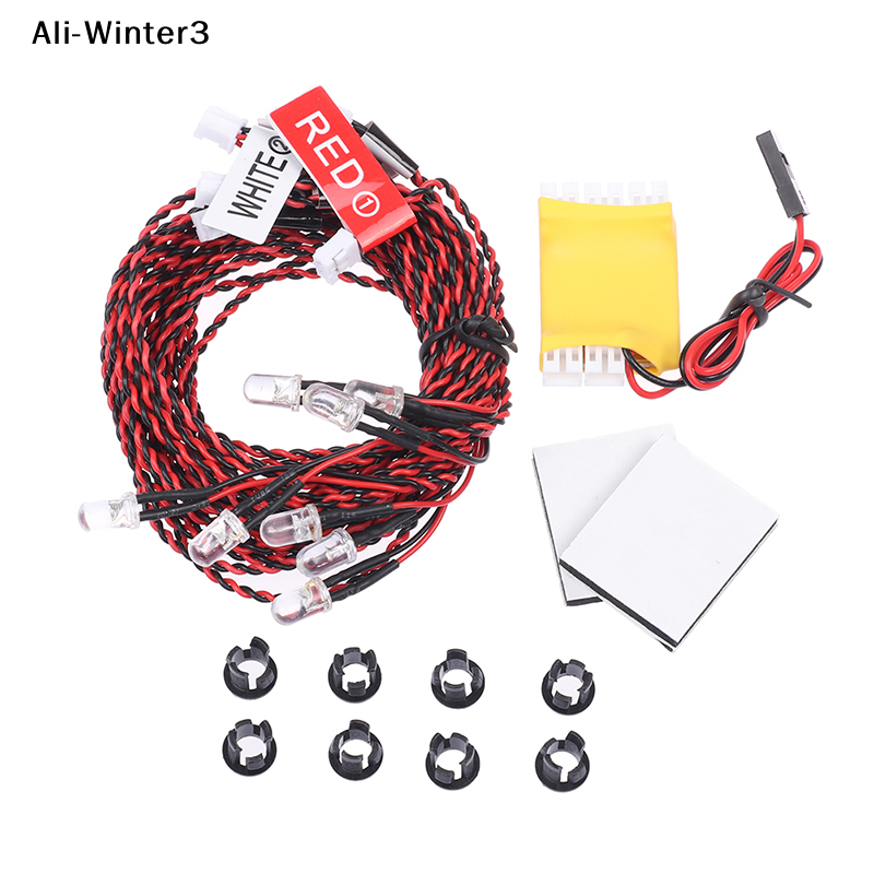 1Set Flash RC LED Light Kit 8  - Rc Helicopter Tool Kit reseña y precio