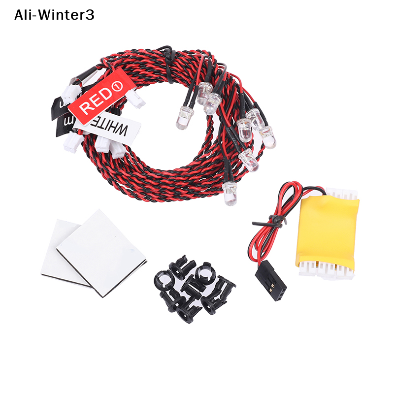 1Set Flash RC LED Light Kit 8  - Rc Helicopter Tool Kit reseña y precio
