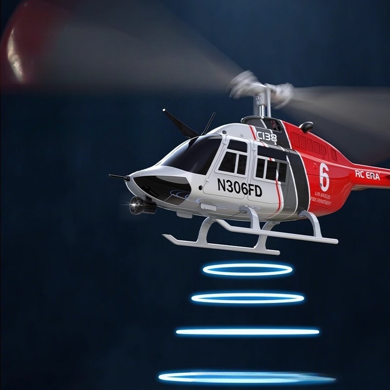 Rc  Era New Bell Two Hundred A - Rc Helicopter Single Rotor reseña y precio