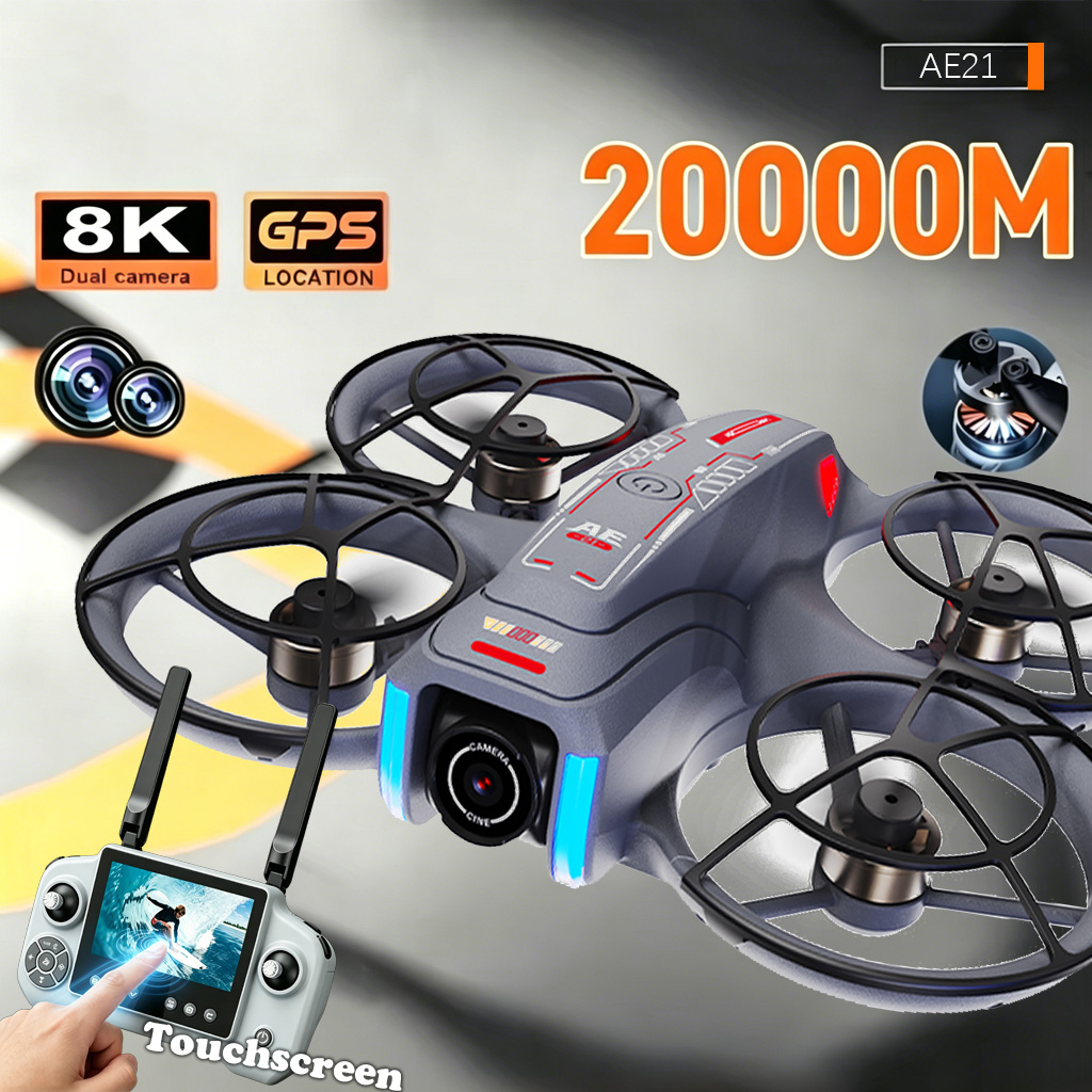 Upgrade AE21 Aerial Drone 8K H - Rc Helicopter Electric reseña y precio