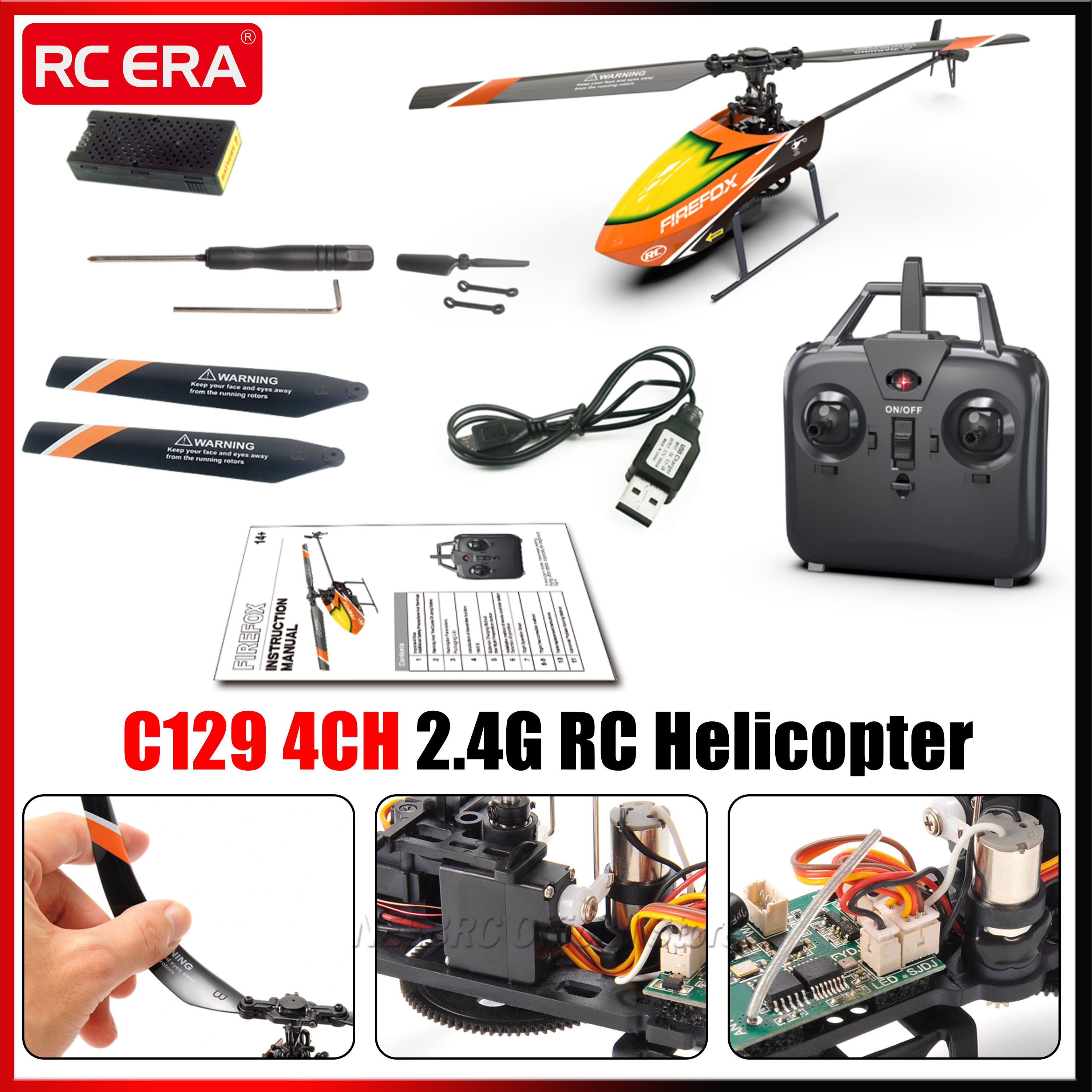 C129 4CH 2.4G RC Helicopter RT - Rc Helicopter Single Rotor reseña y precio