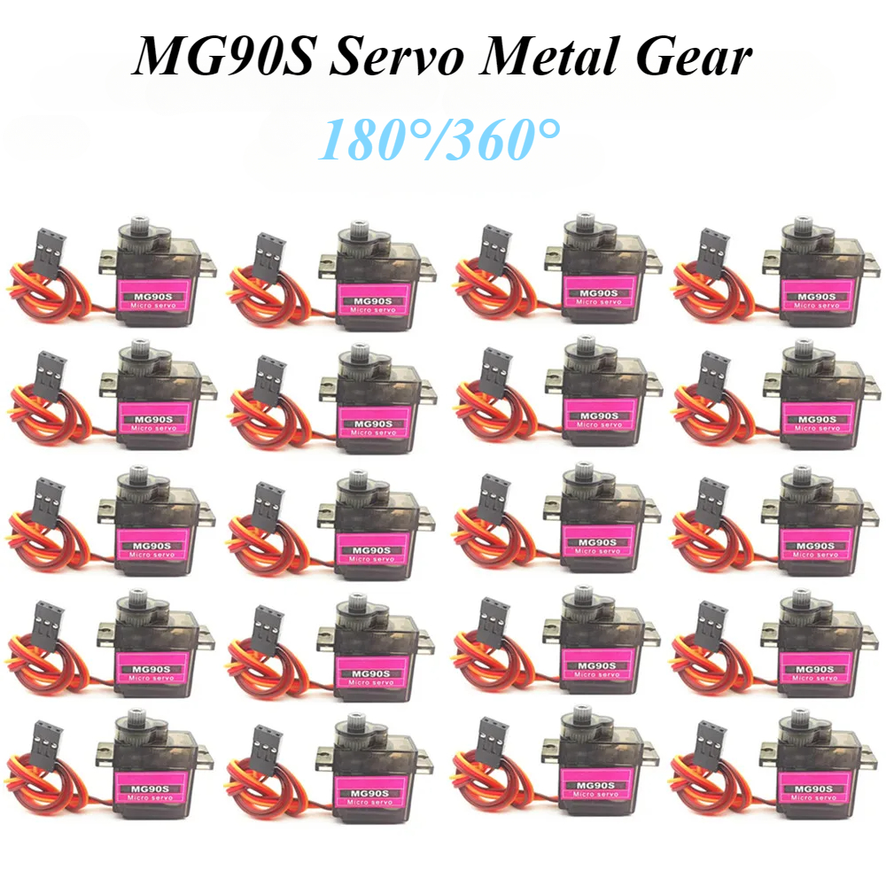 2/4/10/20/50Pcs MG90S Servo Al - Rc Helicopter Servo reseña y precio