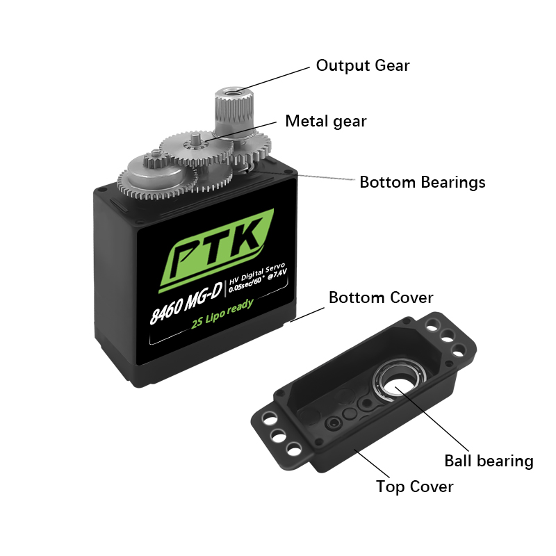 PTK 8460 MG-D9gDigital servo M - Rc Helicopter Motor reseña y precio