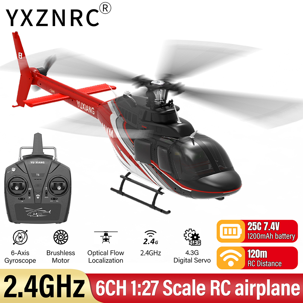 YU XIANG RC Airplane 2.4G 6CH  - Rc Helicopter Gyro reseña y precio