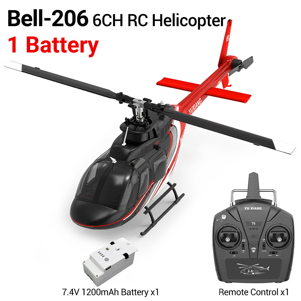 YU XIANG RC Airplane 2.4G 6CH  - Rc Helicopter Gyro reseña y precio