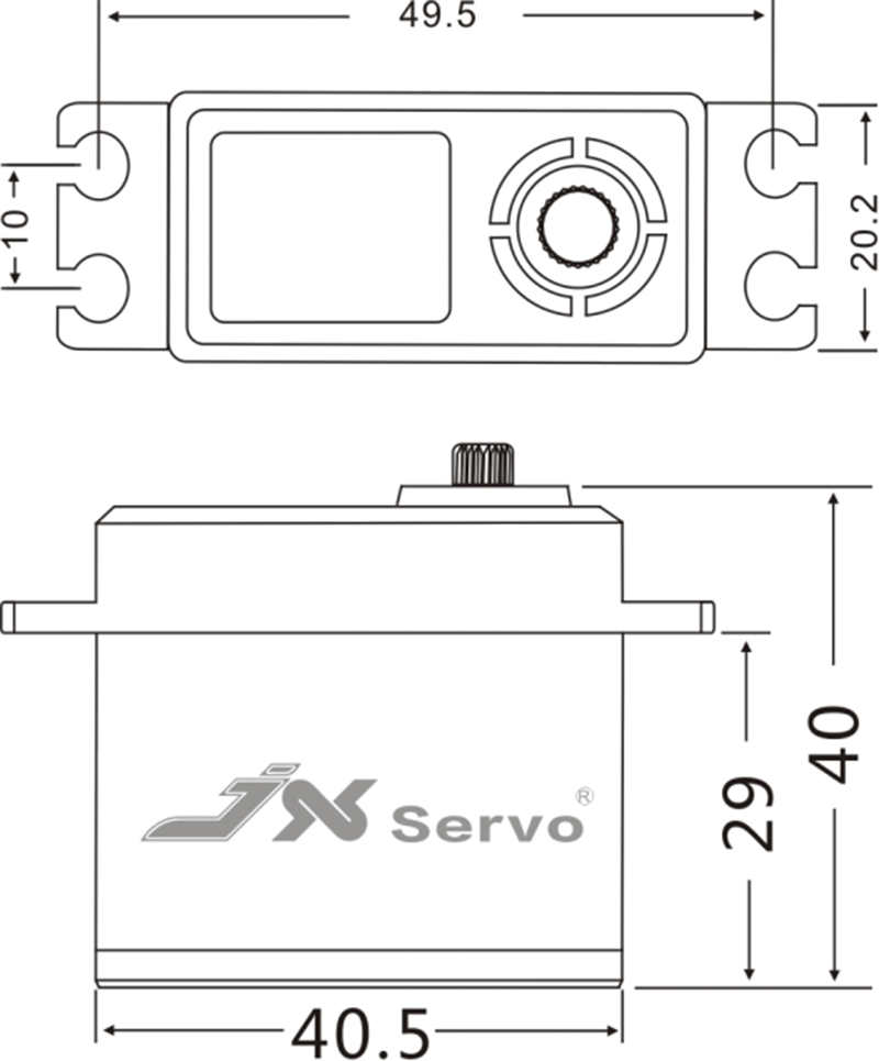 JX Servo CLS-6322HV 22KG High  - Rc Helicopter Motor reseña y precio