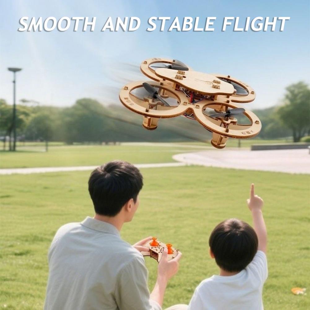 Rc Drone Toy Wooden Drone Puzz - Rc Helicopter Tool Kit reseña y precio