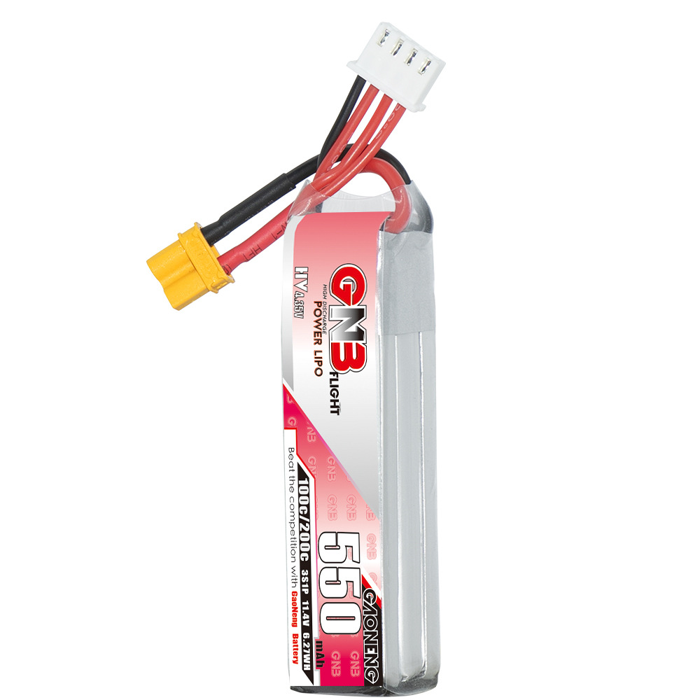 GNB HV 11.4V 550mAh 100C/200C  - Rc Helicopter Coaxial reseña y precio