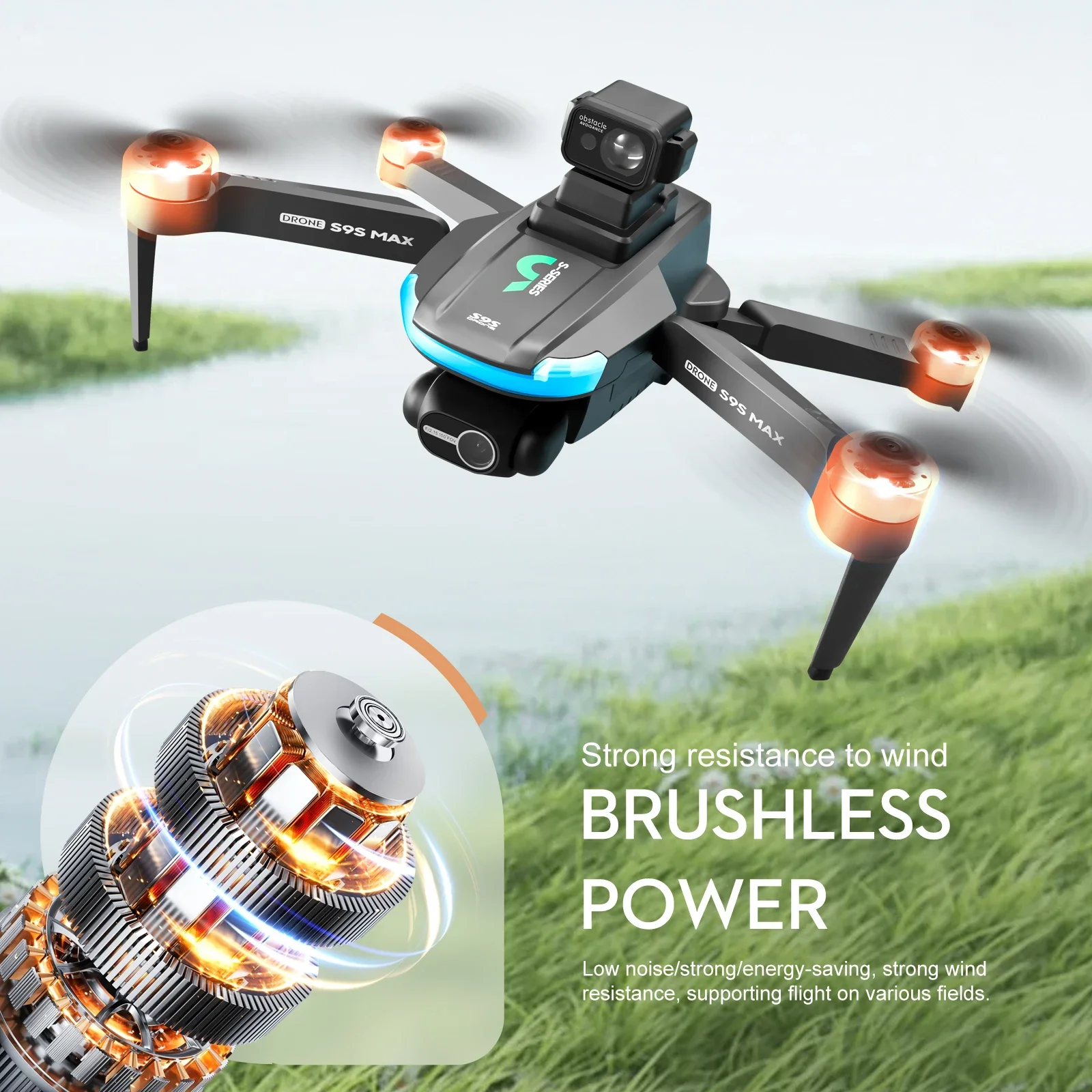 NEW S9S MAX MINI Drone 4K 2-Ax - Rc Helicopter Mini reseña y precio