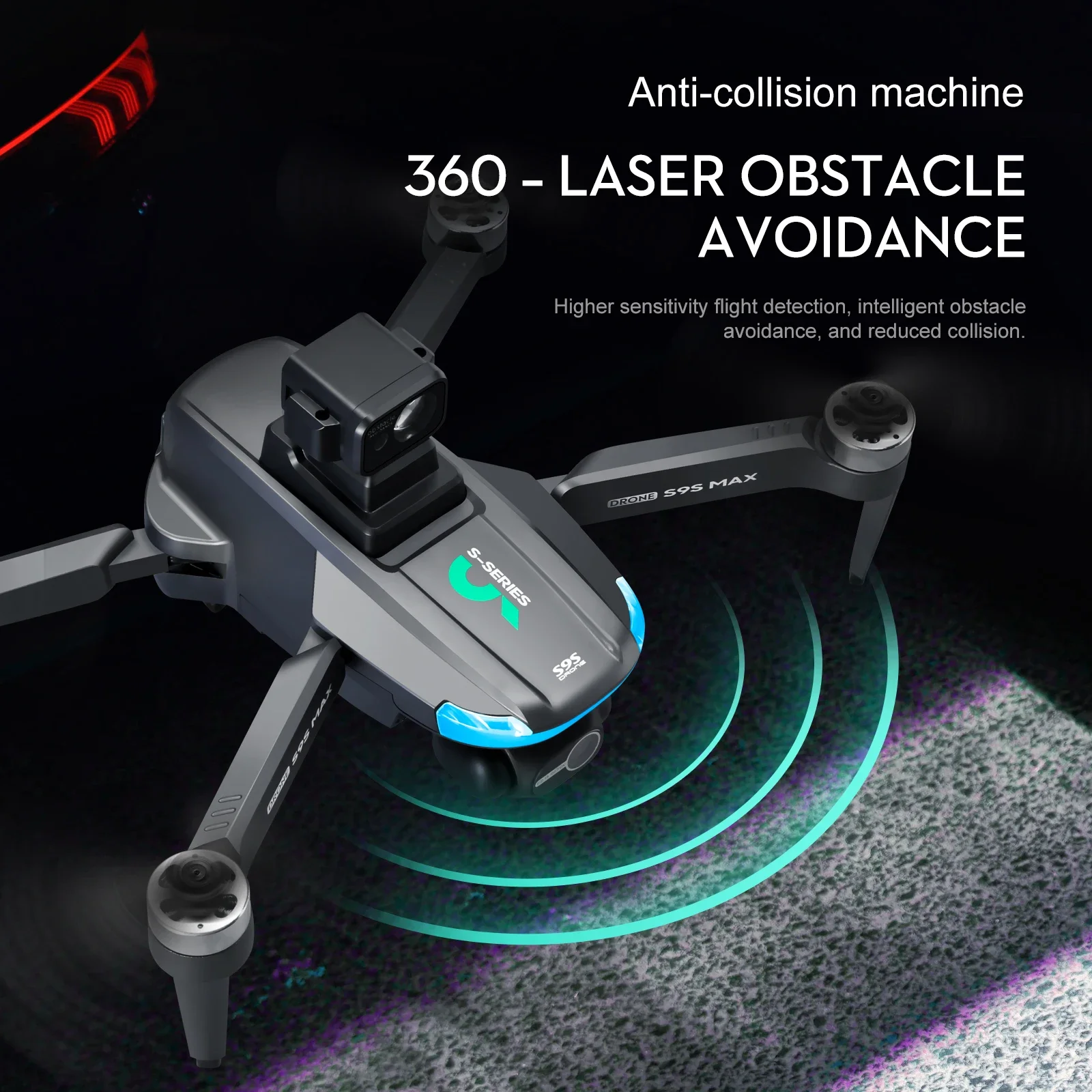 NEW S9S MAX MINI Drone 4K 2-Ax - Rc Helicopter Mini reseña y precio