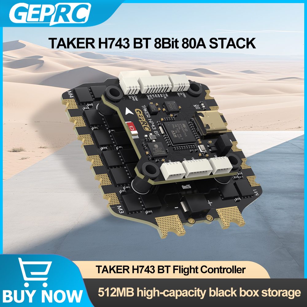 GEPRC TAKER H743 BT 8Bit 80A S - Rc Helicopter Remote Control reseña y precio