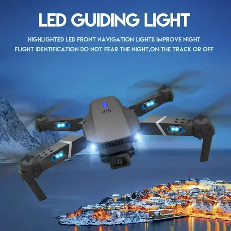 E88 Pro WIFI FPV Drone Wide An - Rc Helicopter Case reseña y precio