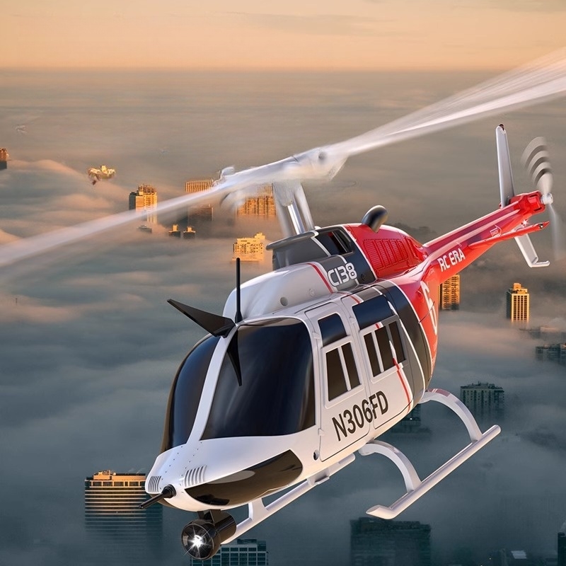 Rc  Era New Bell Two Hundred A - Rc Helicopter Single Rotor reseña y precio