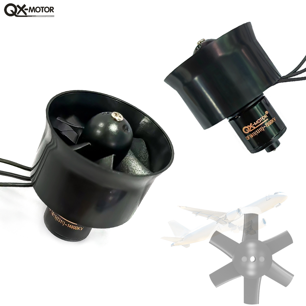 QX-MOTOR 30MM EDF QF1611 6 Bla - Rc Helicopter Blade reseña y precio