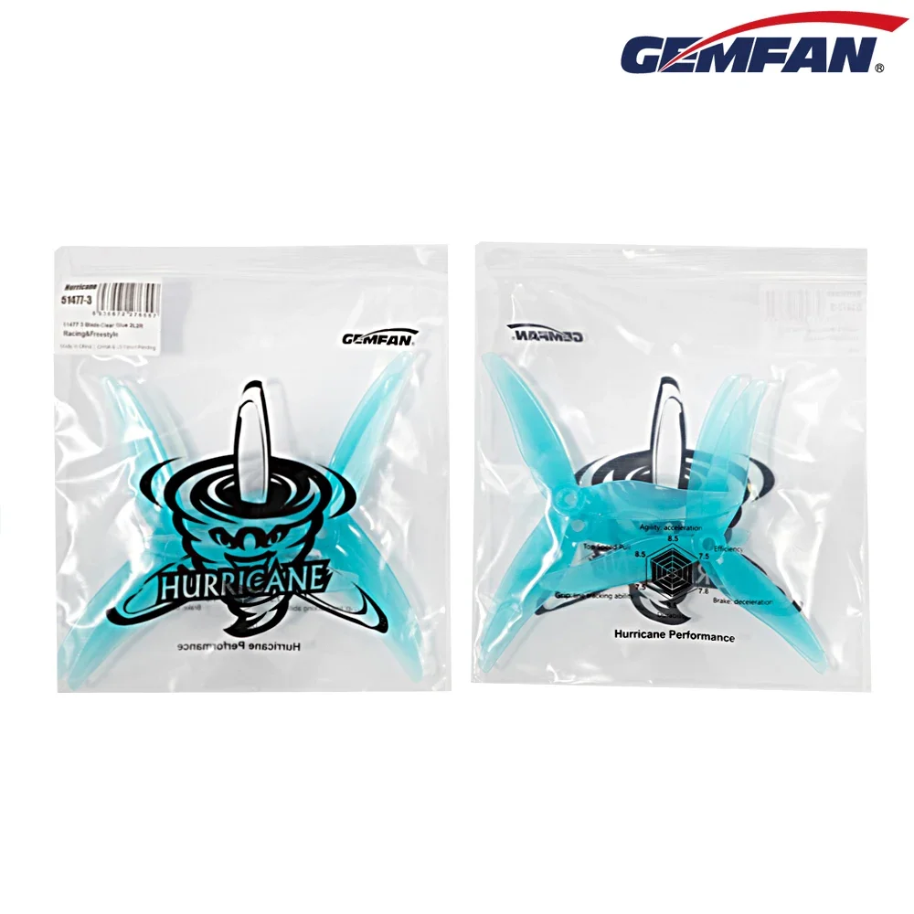 10Pairs (10CW + 10CCW) Gemfan  - Rc Helicopter Blade reseña y precio