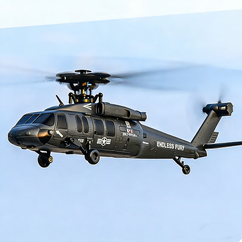 JJRC Black Hawk RC Helicopter  - Rc Helicopter Large reseña y precio