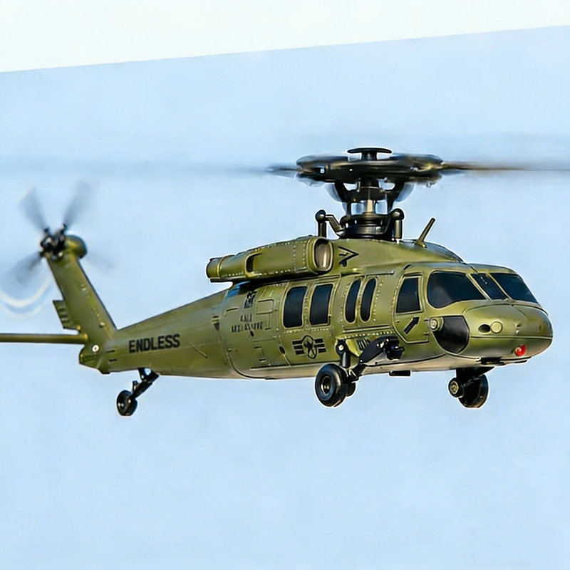 JJRC Black Hawk RC Helicopter  - Rc Helicopter Large reseña y precio