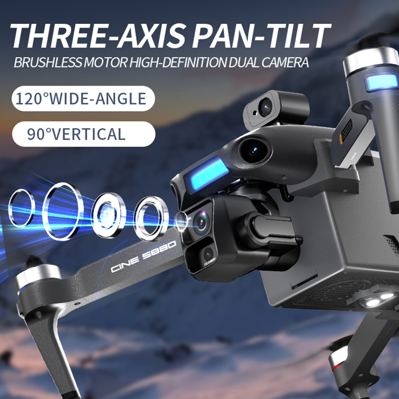 2026 New 8K Dual Camera Drone  - Rc Helicopter Electric reseña y precio