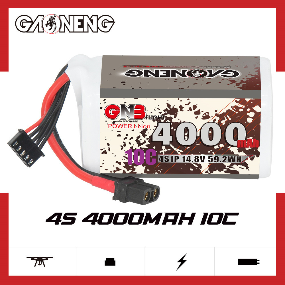 GNB 4000mAh 4S 14.8V 10C 20C W - Rc Helicopter Parts reseña y precio