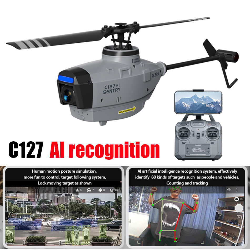 RC ERA C127 AI Sentry Mini Bru - Rc Helicopter Single Rotor reseña y precio