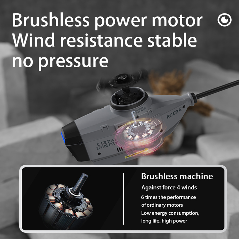RC ERA C127 AI Sentry Mini Bru - Rc Helicopter Single Rotor reseña y precio