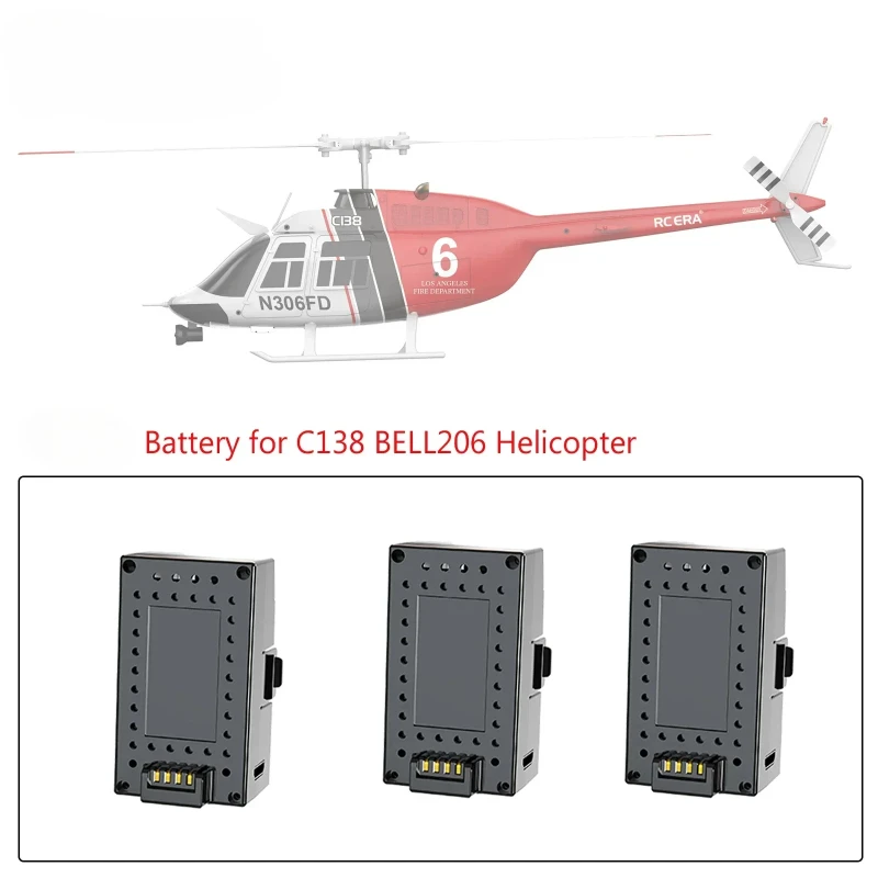 In stock RC ERA  C138 BELL 206 - Rc Helicopter Coaxial reseña y precio