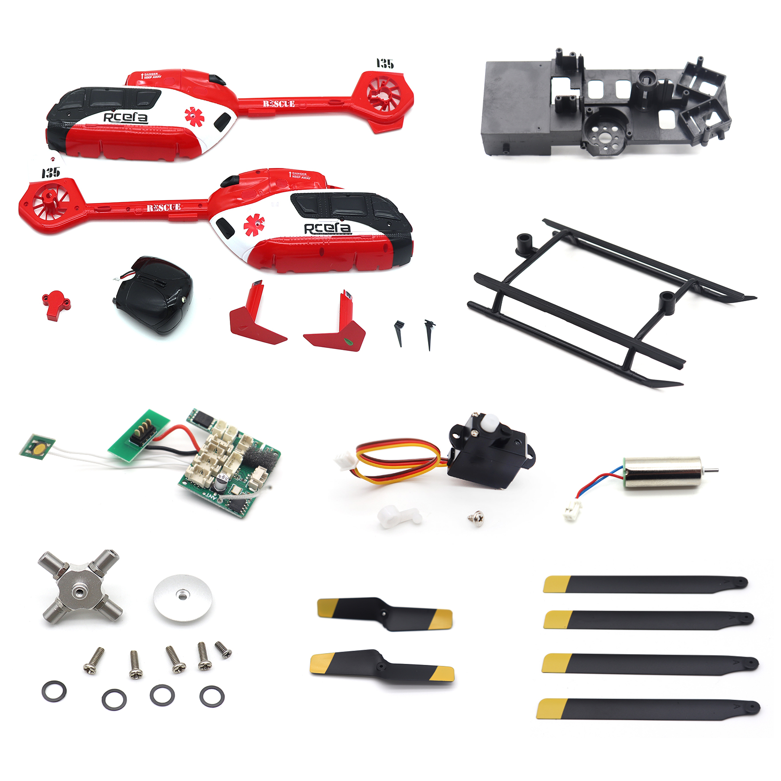 Original Parts for C159 EC-135 - Rc Helicopter Motor reseña y precio