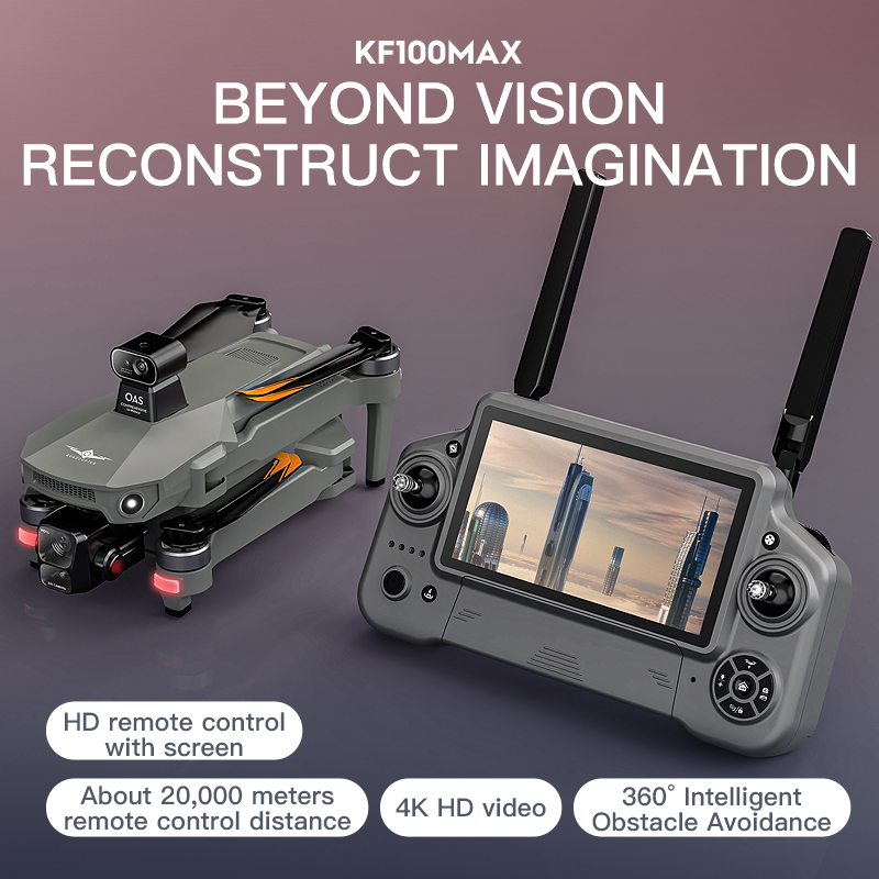 SJRC KF100 MAX 8K UHD Photo HD - Rc Helicopter Case reseña y precio