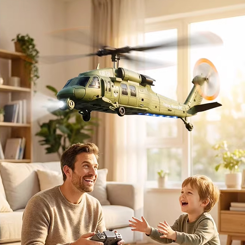 FB-06 Black Hawk Remote Contro - Rc Helicopter Large reseña y precio