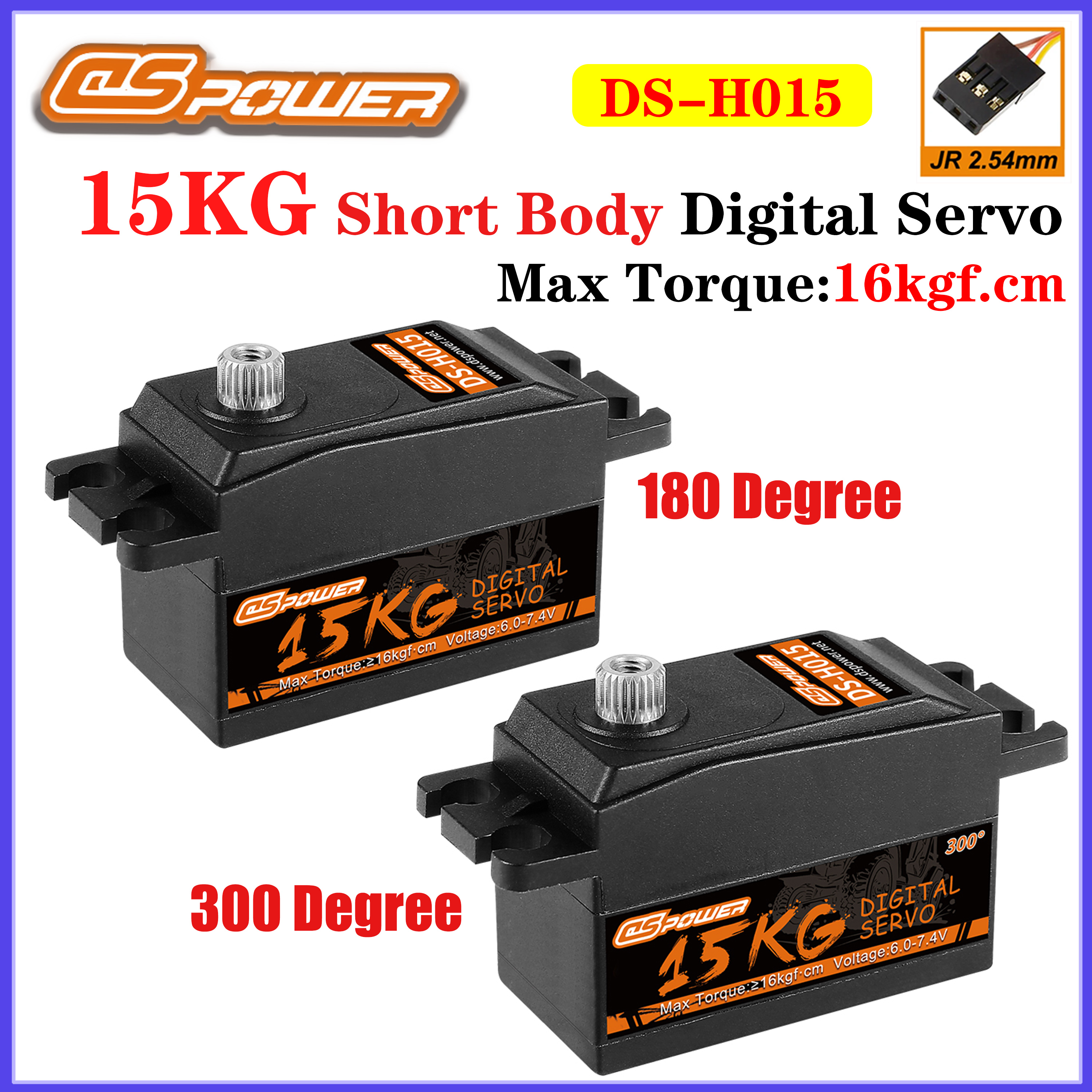 DSpower 15KG High Troque Metal - Rc Helicopter Motor reseña y precio
