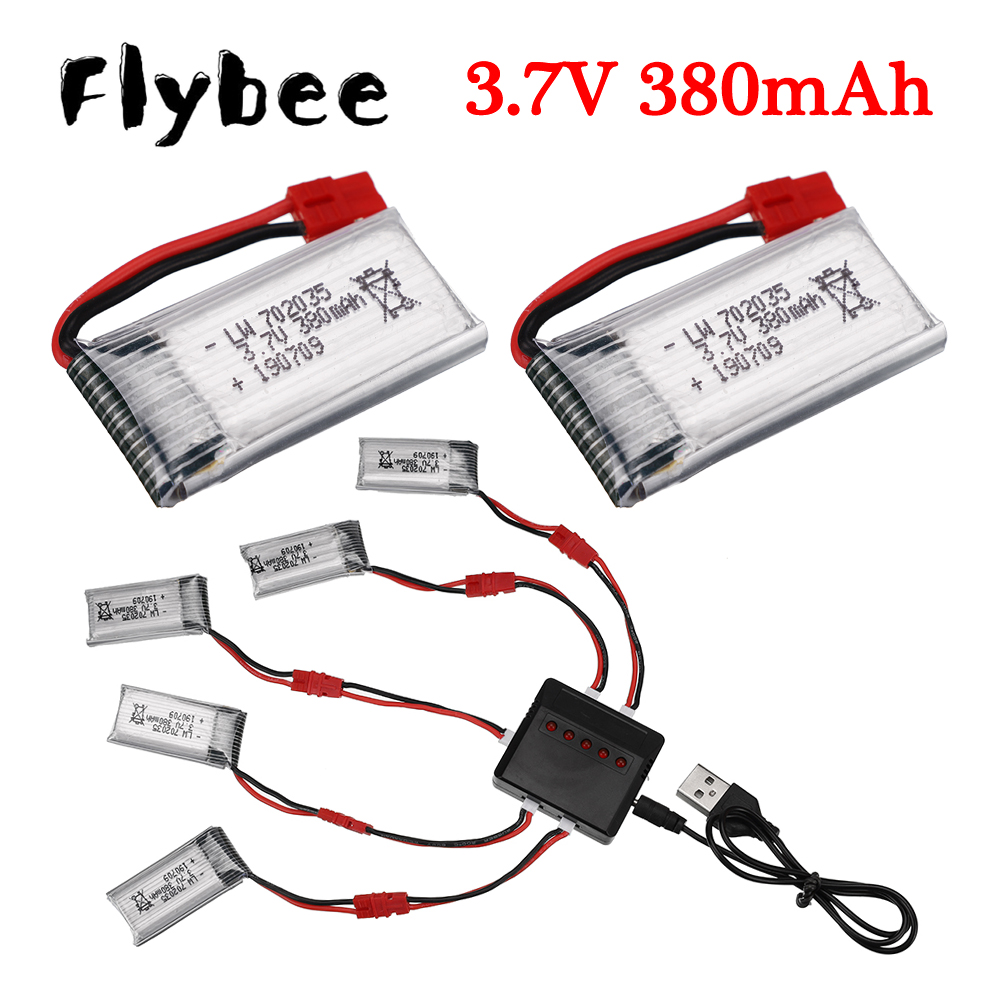3.7V 380mAh Lipo Battery With  - Rc Helicopter Charger reseña y precio