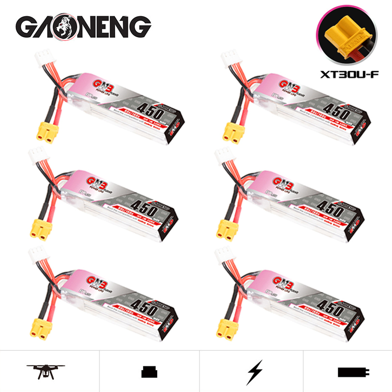 GNB LiPo Battery HV 2S 7.6V 45 - Rc Helicopter Battery reseña y precio
