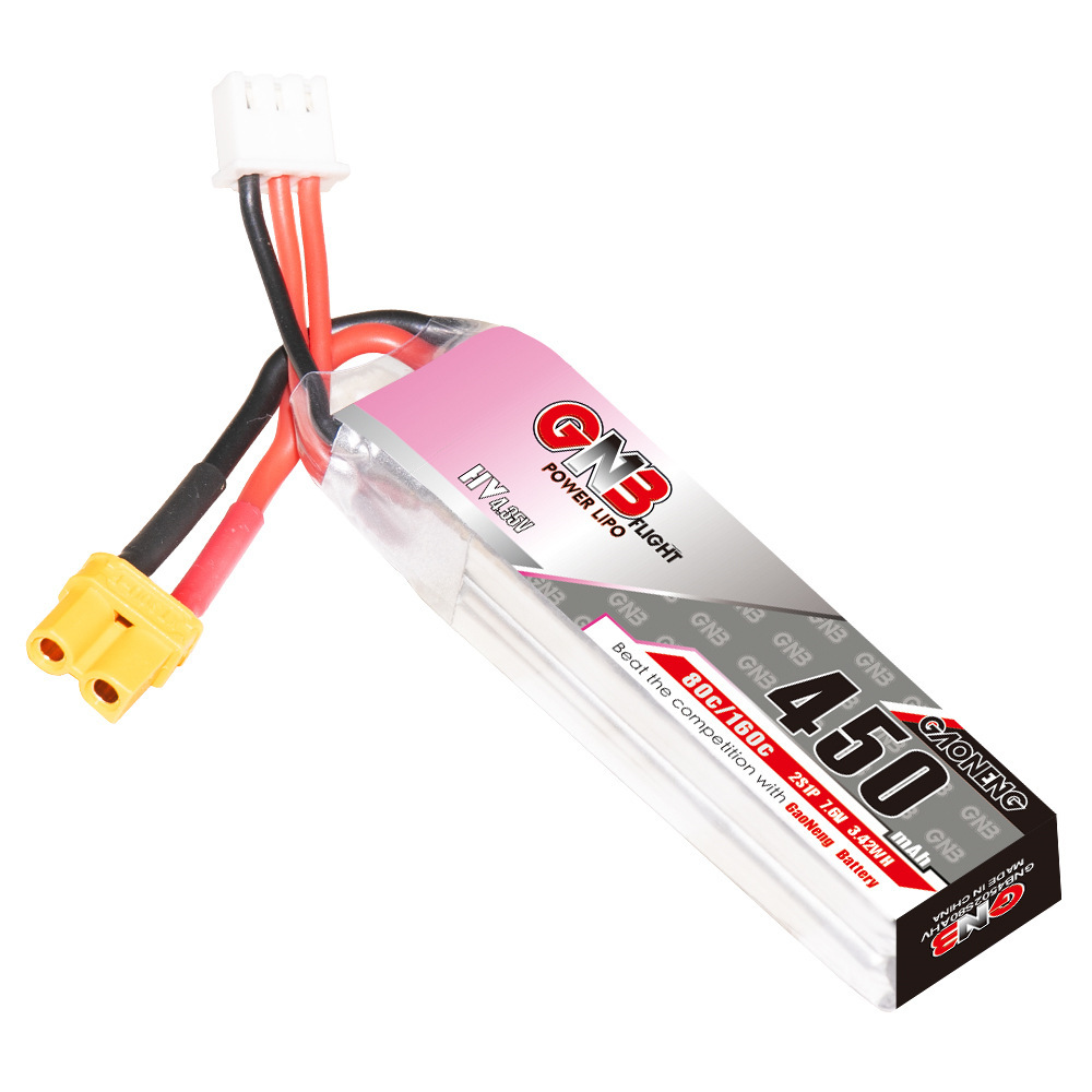 GNB LiPo Battery HV 2S 7.6V 45 - Rc Helicopter Battery reseña y precio