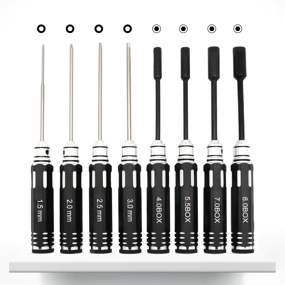 RC Hex Driver Set - 16pcs Hex  - Rc Helicopter Tool Kit reseña y precio