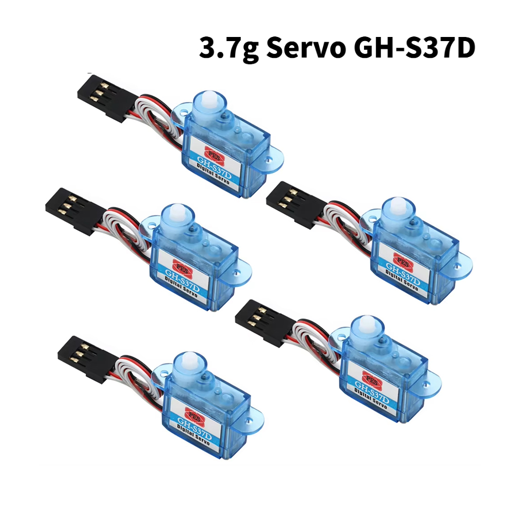 5/10Pcs 3.7g Digital Servo Min - Rc Helicopter Servo reseña y precio