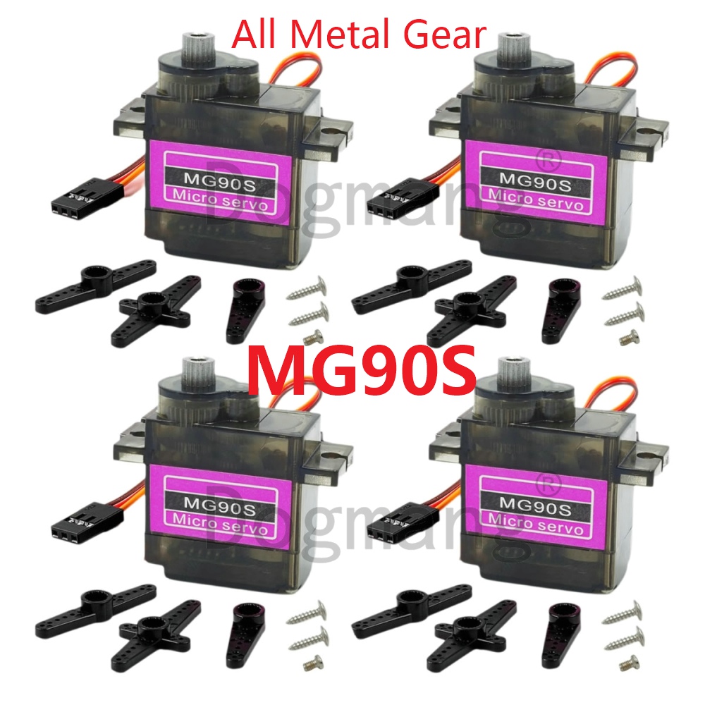 MG90S Servo 1/2/4/10/20/50 Pcs - Rc Helicopter Servo reseña y precio