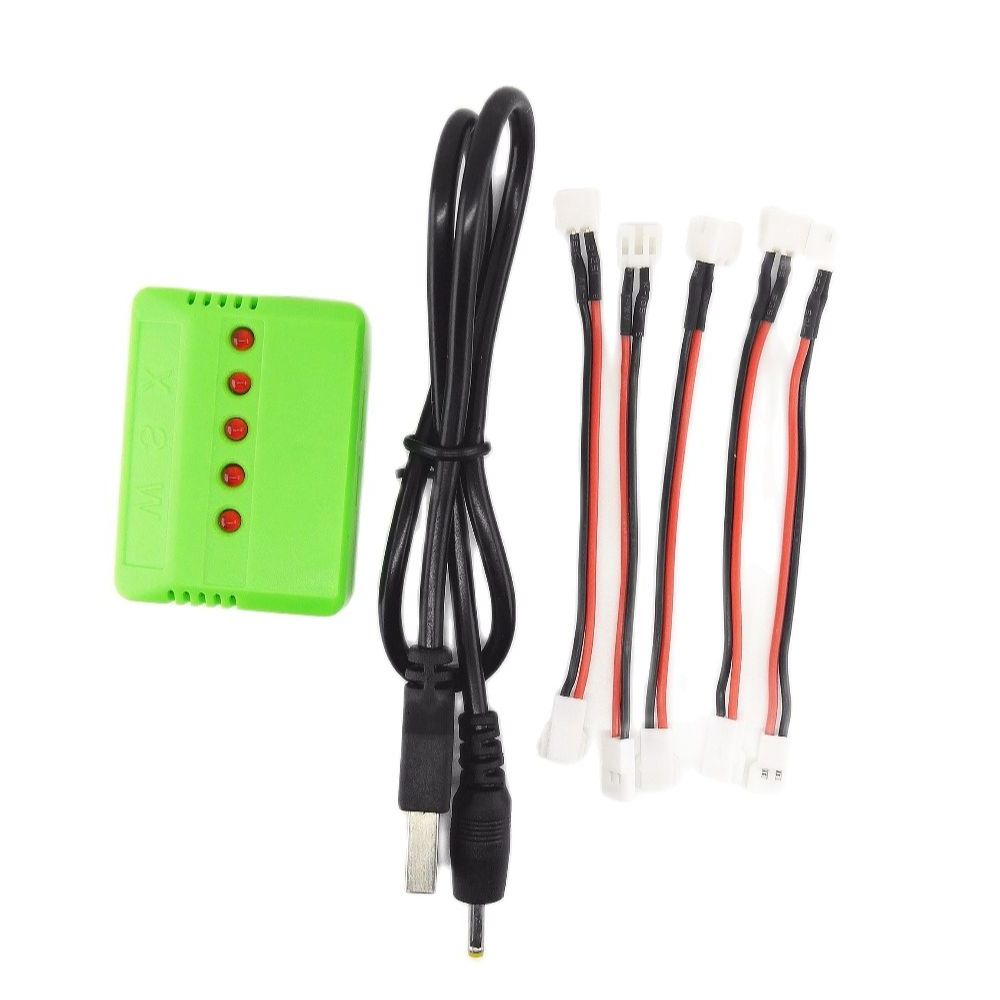 5PCS Cables And 1X 5 In 1 USB  - Rc Helicopter Charger reseña y precio