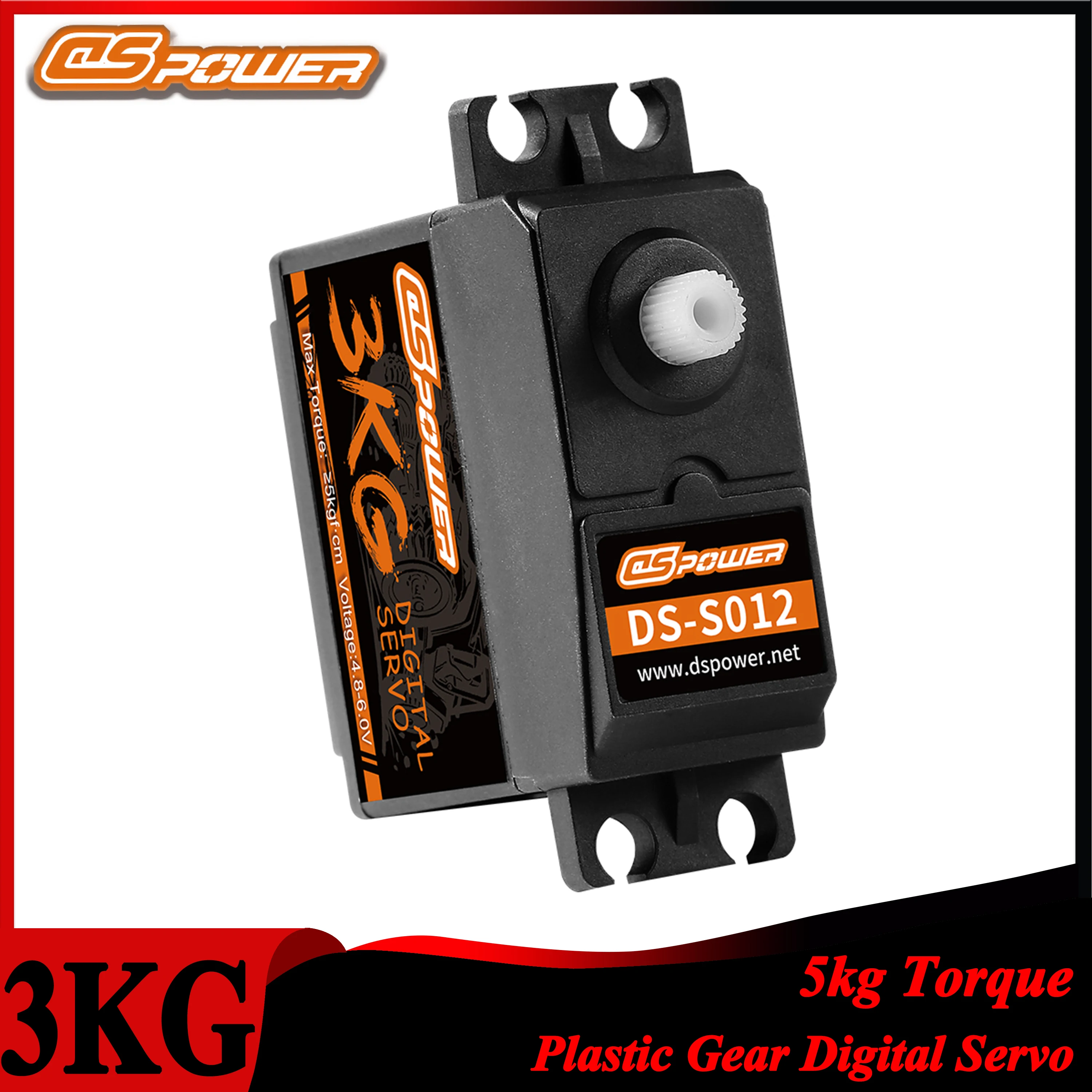 DSpower 3KG Plastic Gear Water - Rc Helicopter Servo reseña y precio