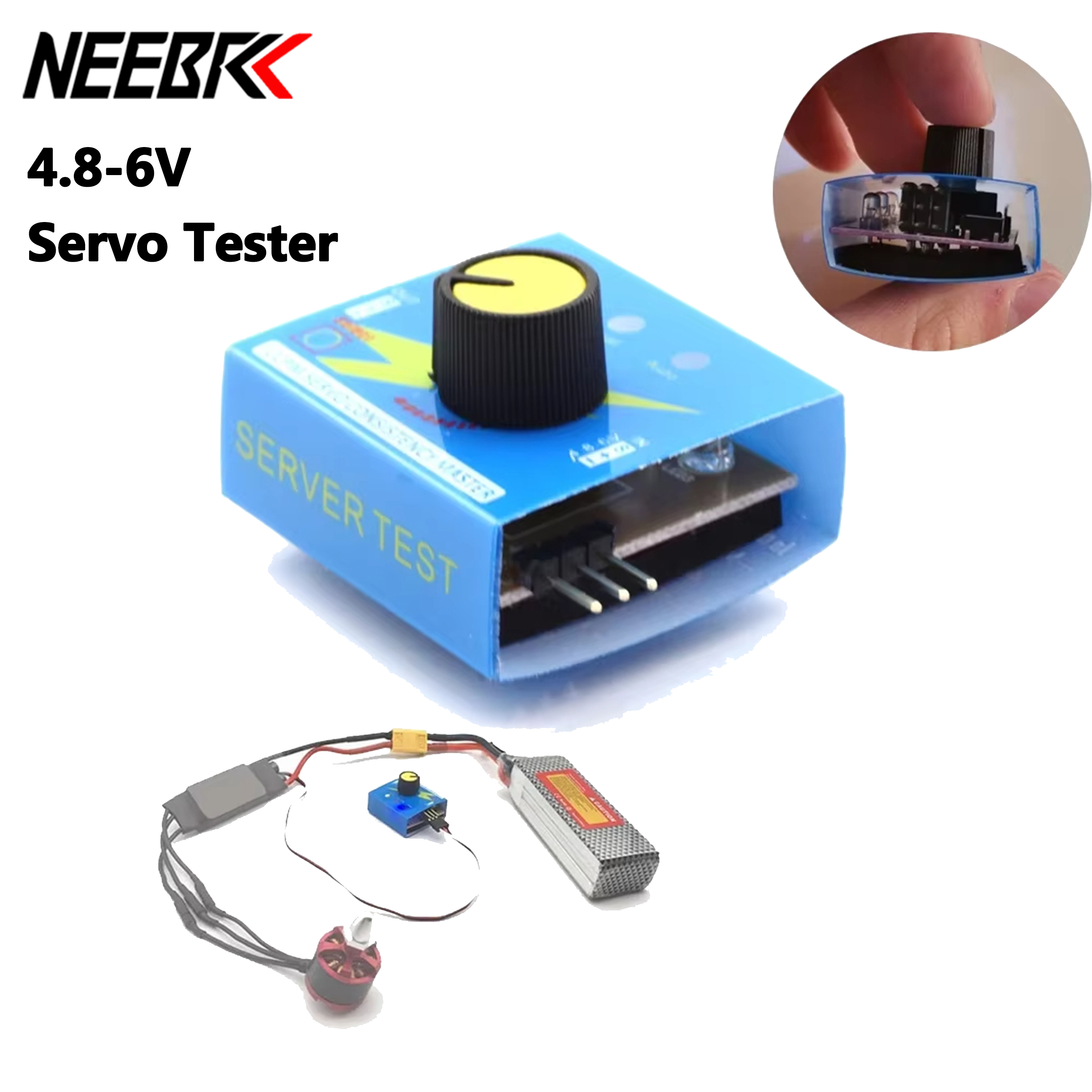NEEBRC Simple Multi Servo Test - Rc Helicopter Parts reseña y precio