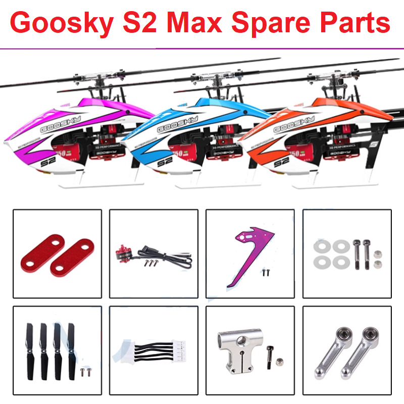 GOOSKY S2 MAX RC Helicopter Sp - Rc Helicopter Coaxial reseña y precio