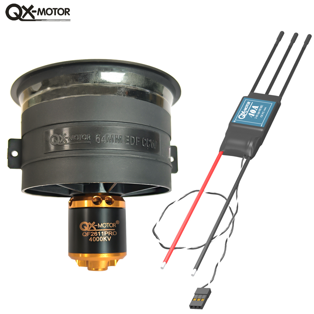 QX-MOTOR 5 Blades 64mm EDF Duc - Rc Helicopter Blade reseña y precio