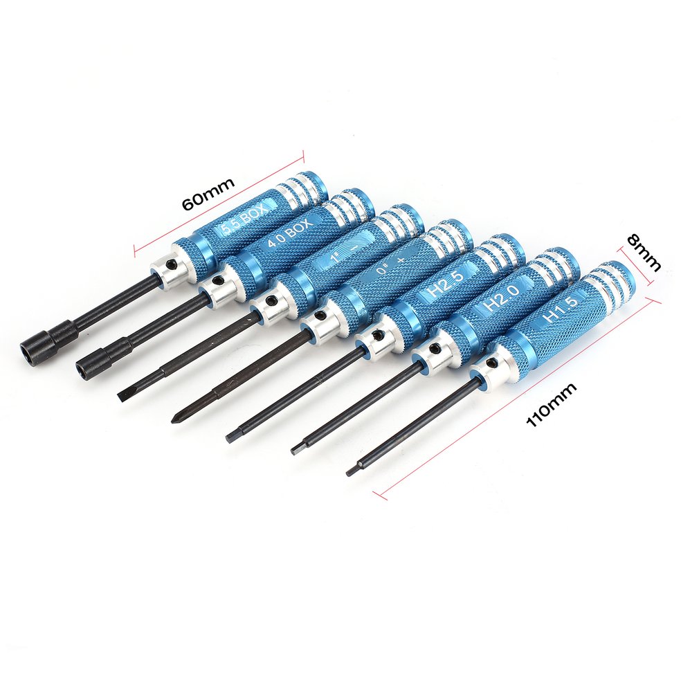 YSIDO 7Pcs 1.5 2.0 2.5mm Hex S - Rc Helicopter Tool Kit reseña y precio