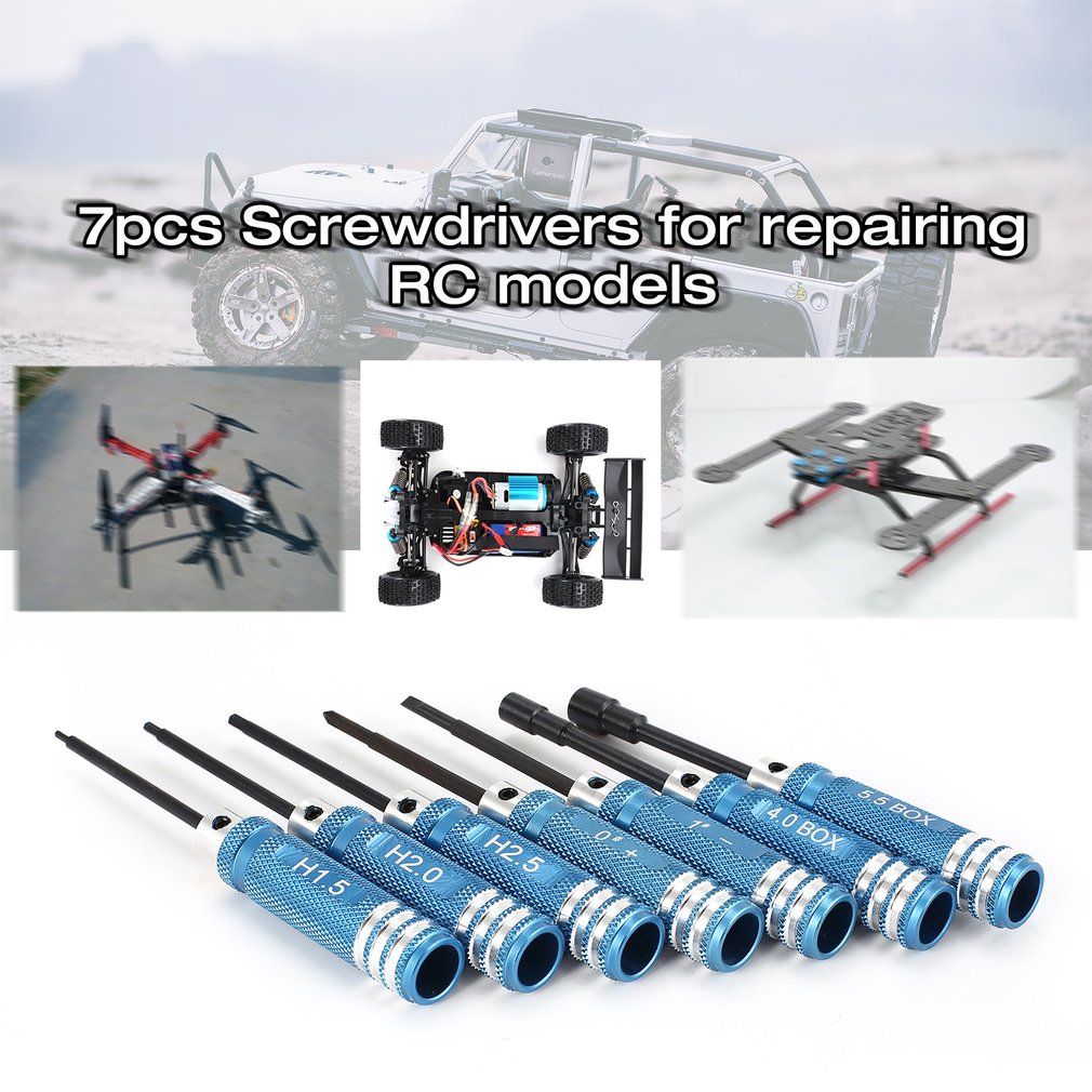 YSIDO 7Pcs 1.5 2.0 2.5mm Hex S - Rc Helicopter Tool Kit reseña y precio