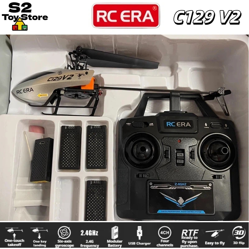 RC ERA C129V2 4CH 2.4GHz Smart - Rc Helicopter Single Rotor reseña y precio