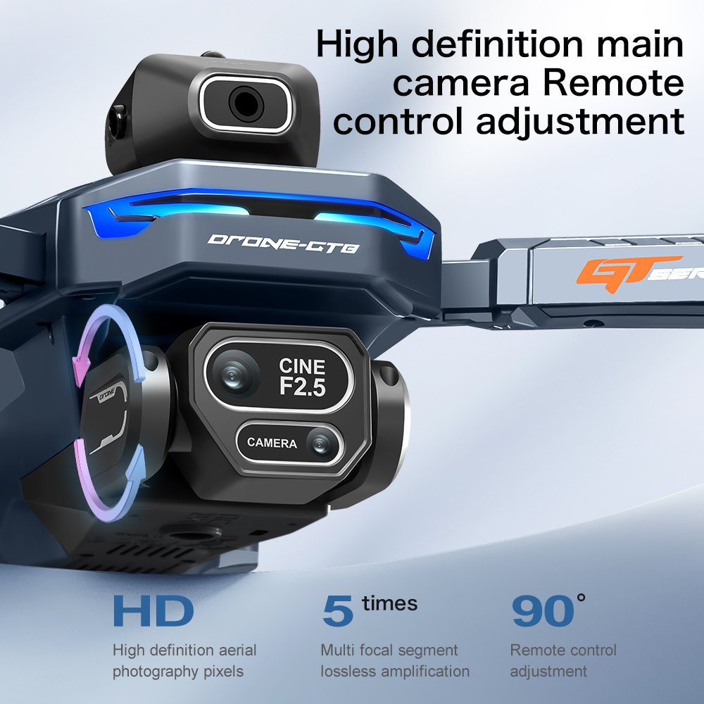 2026 New GT8 Drone GPS 8K Prof - Rc Helicopter Charger reseña y precio