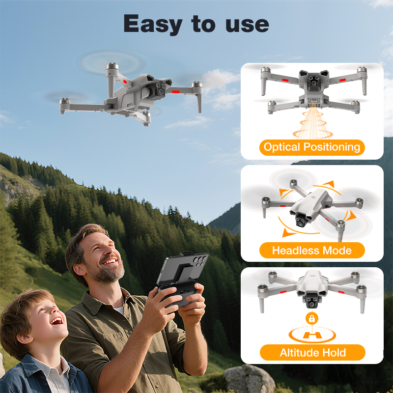 2026 Hot L017 Pro Drone Brushl - Rc Helicopter Electric reseña y precio