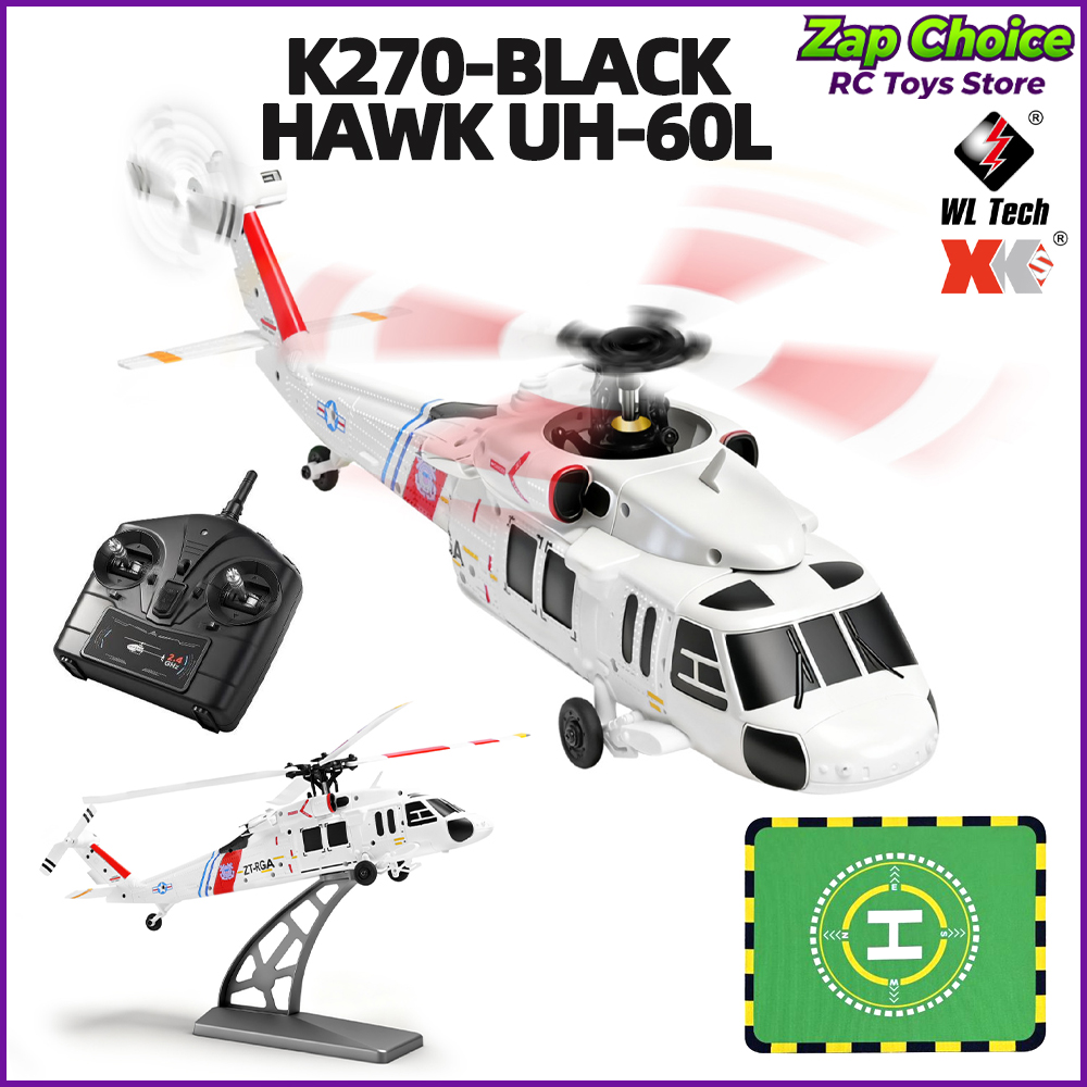 Wltoys K270 Black Hawk UH-60L  - Rc Helicopter Large reseña y precio
