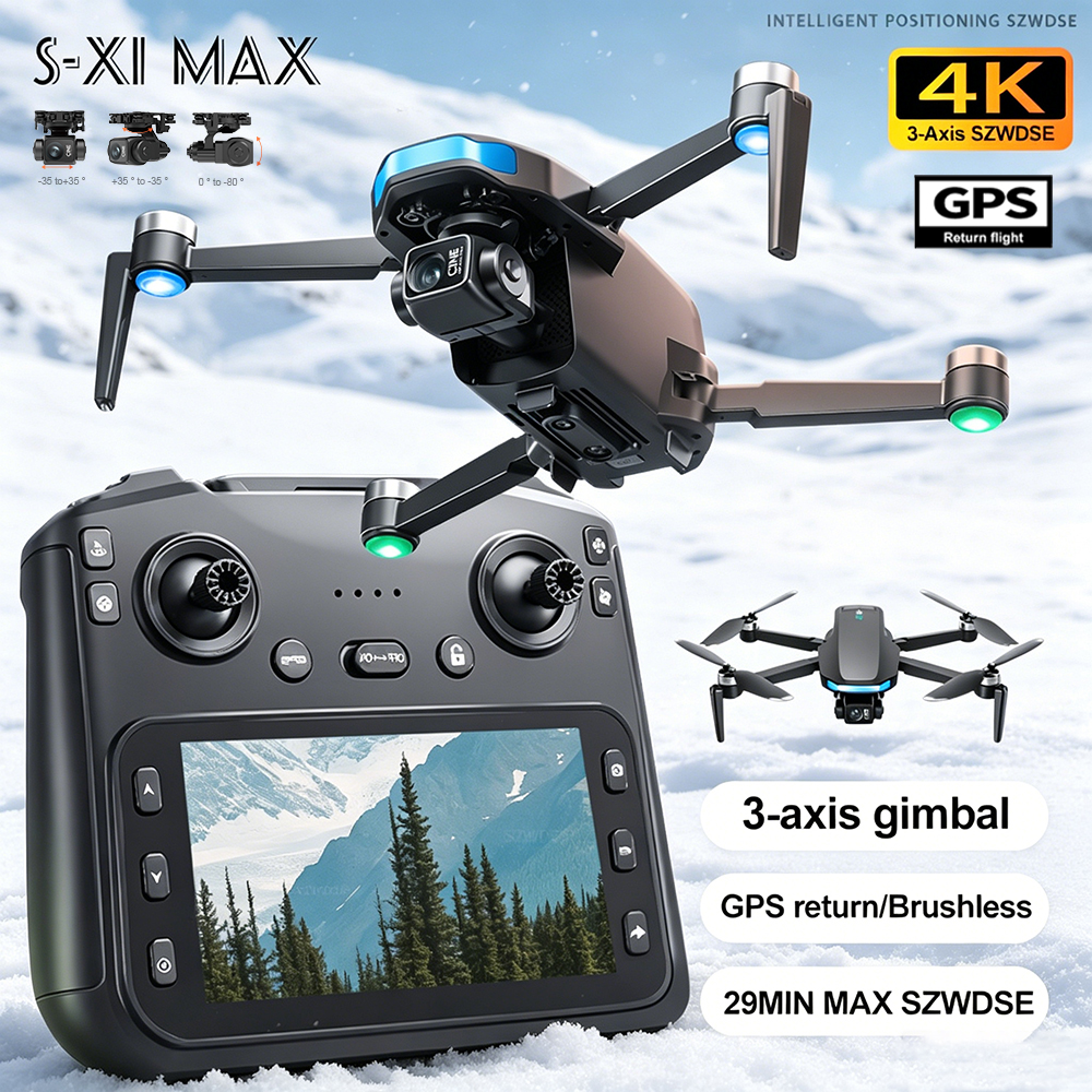 New S-X1 MAX Drone GPS 8K Prof - Rc Helicopter Electric reseña y precio